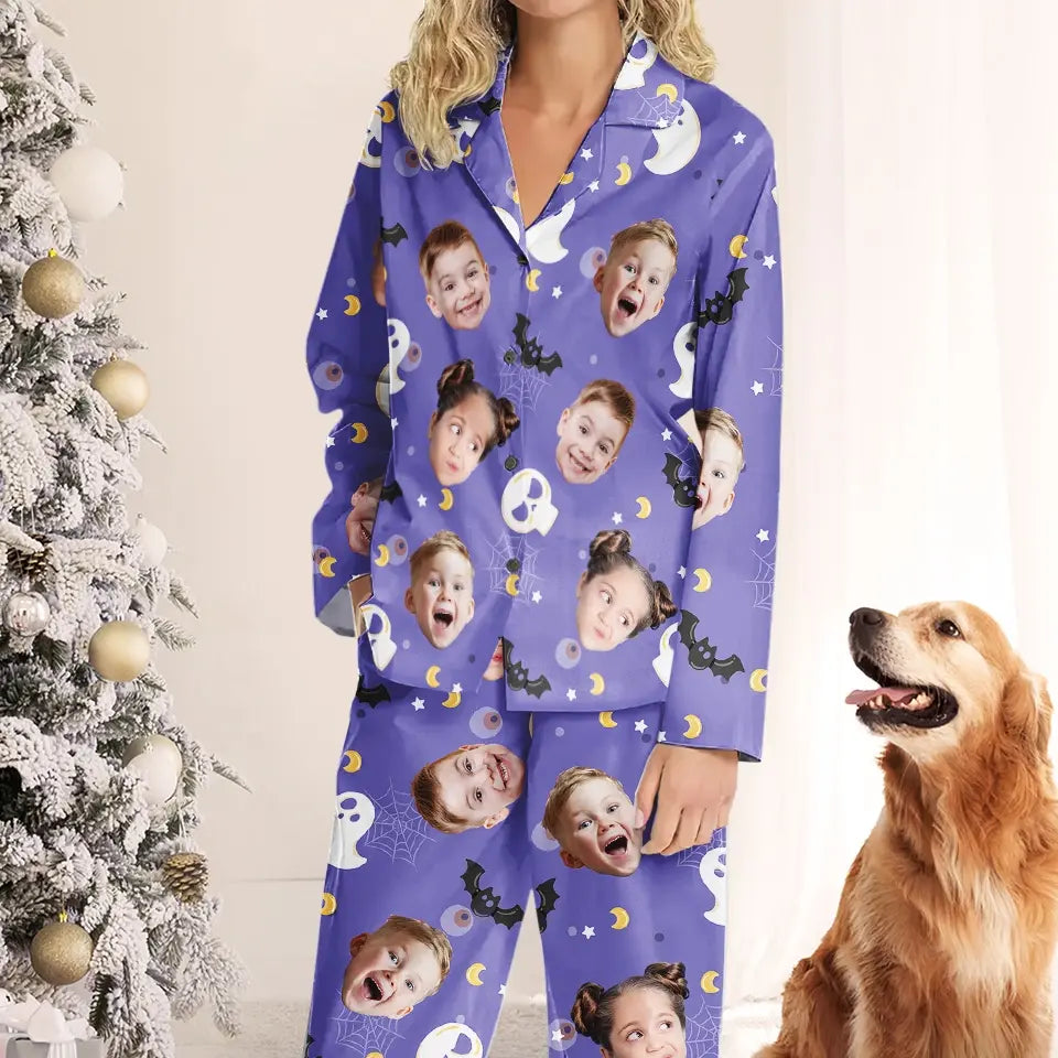 Custom Photo Clothes Make A Statement, Costumes Tell A Story - Family Personalized Custom Pajamas - Halloween Gift For Family Members