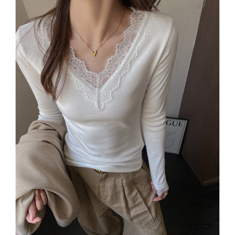 Sleek Figure-flattering White Top With A Premium Feel